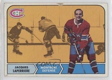 1968-69 Topps Jacques Laperriere #58 HOF 0ba9