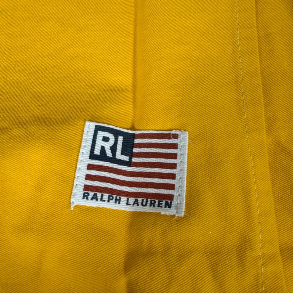 Funda de almohada Ralph Lauren amarilla rectangular de algodón talla única estándar Foto 4 de 4