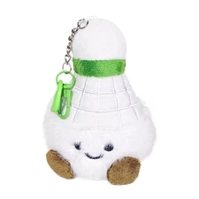 Badminton Plush Keychain, Decorative Pendant Toy, Bag Accessory And Party Favour