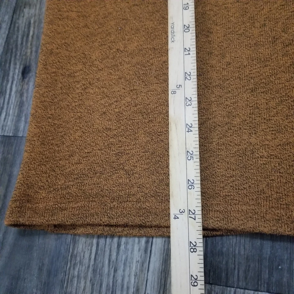 Suéter Browning Para Hombre Polar Cremallera Completa Marrón Jaspeado Color XL Exterior Informal Foto 4 de 4