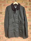 Barbour Beadnell Wax Cotton Jacket LWX0668OL71 Olive Women's US 16 (VGUC)