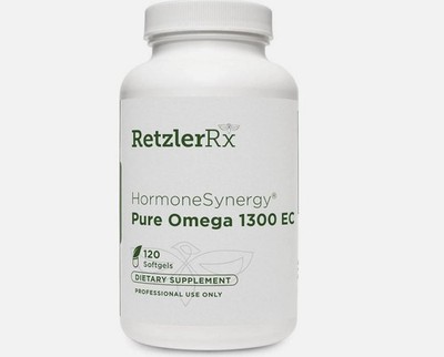 HormoneSynergyOmega 1300 EC Fish Oil Softgels - High-Strength Omega 3 