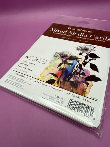 Strathmore Cards & Envelopes 5"x6⅞" 6pcs - Mixed Media - 第 2/2 張圖片