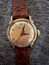 Vintage Bulova Gold Plated Men’s 31mm Wrist Watch