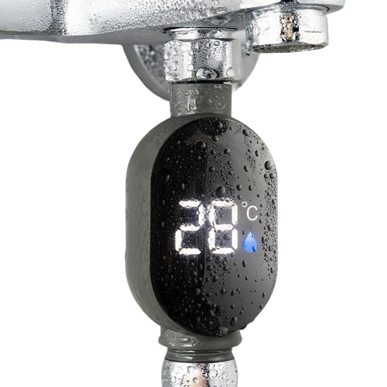 LED Digital Shower Temperature Gauge Waterproof Safe Monitor for Baby Bath
Opens in a new window or