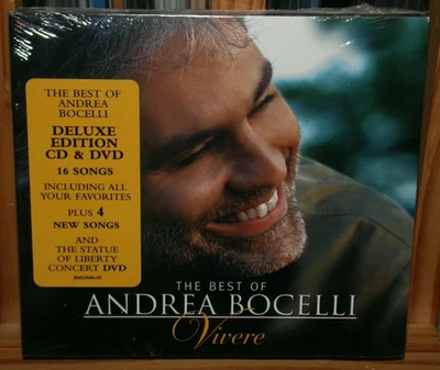 ANDREA BOCELLI VIVERE THE BEST OF CD &DVD THE PRAYER TIME TO SAY GOODBYE BECAUSE - Image 1 of 4