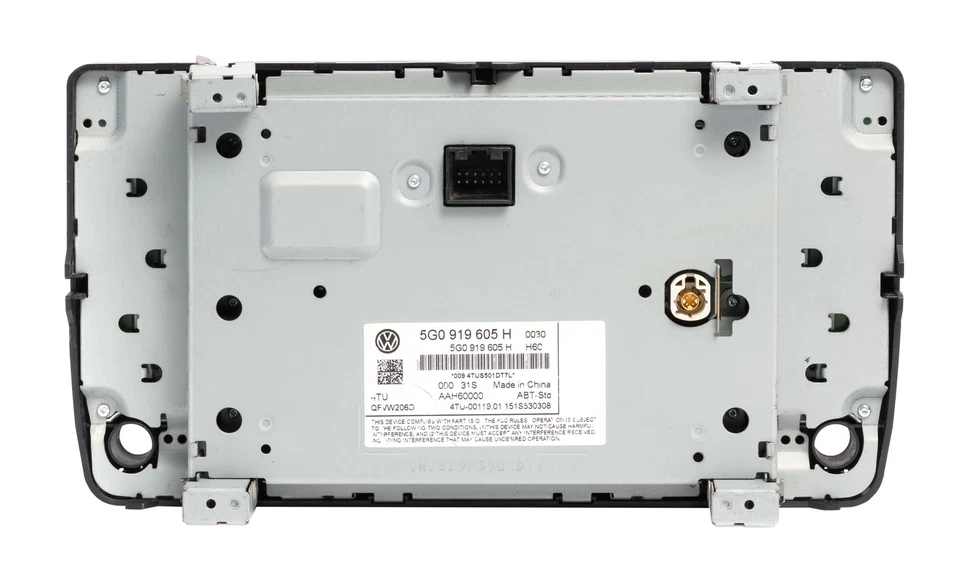 Volkswagen Golf 2015-16 pantalla de información del conductor número de pieza 5G0919605H Foto 4 de 4