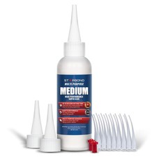Starbond 4 oz. Medium CA Glue Premium Cyanoacrylate Super 4 ounce, Clear