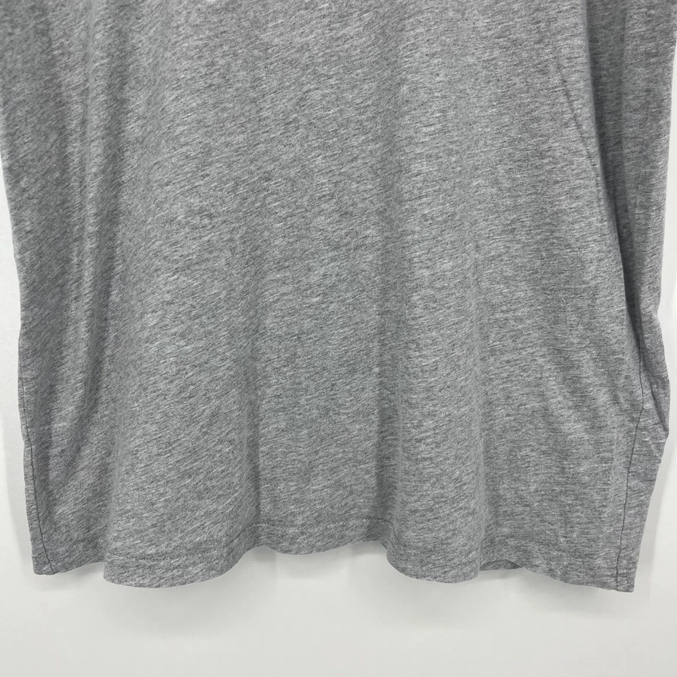 Volcom T-Shirt Men's Size L Gray Double Sided Graphic Logo Crew Neck - Image 3 of 4