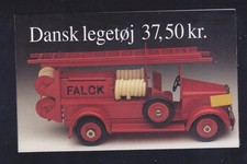 Denmark 1037 MNH 1995 37.50K Tekno Cars Complete Booklet of 10 Very Fine