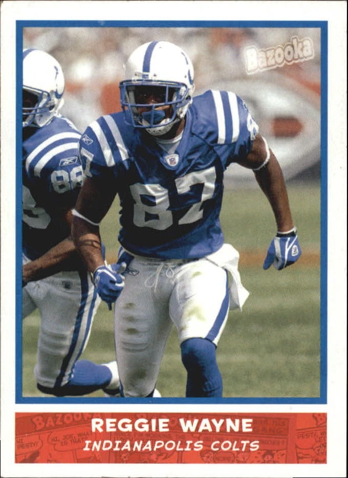 Reggie Wayne trading card