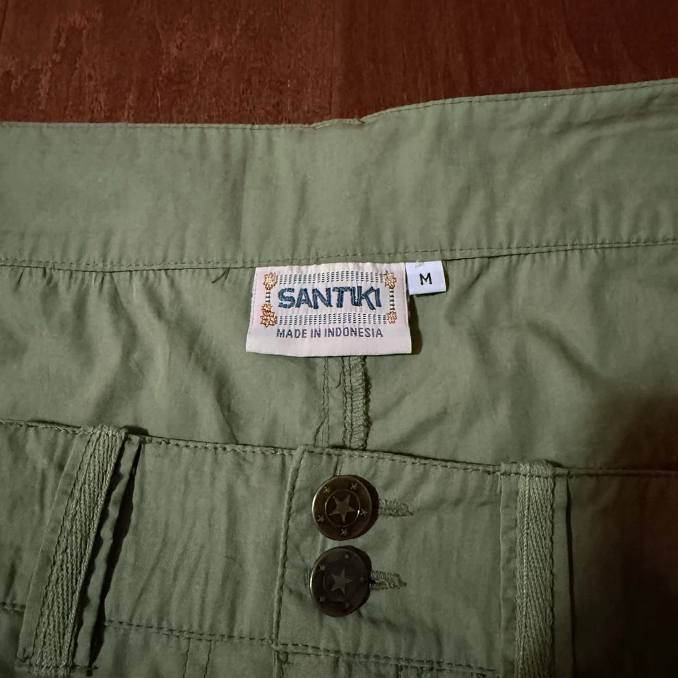 Minifalda verde Santiki para mujer festival punk vanguardista talla mediana Foto 3 de 4