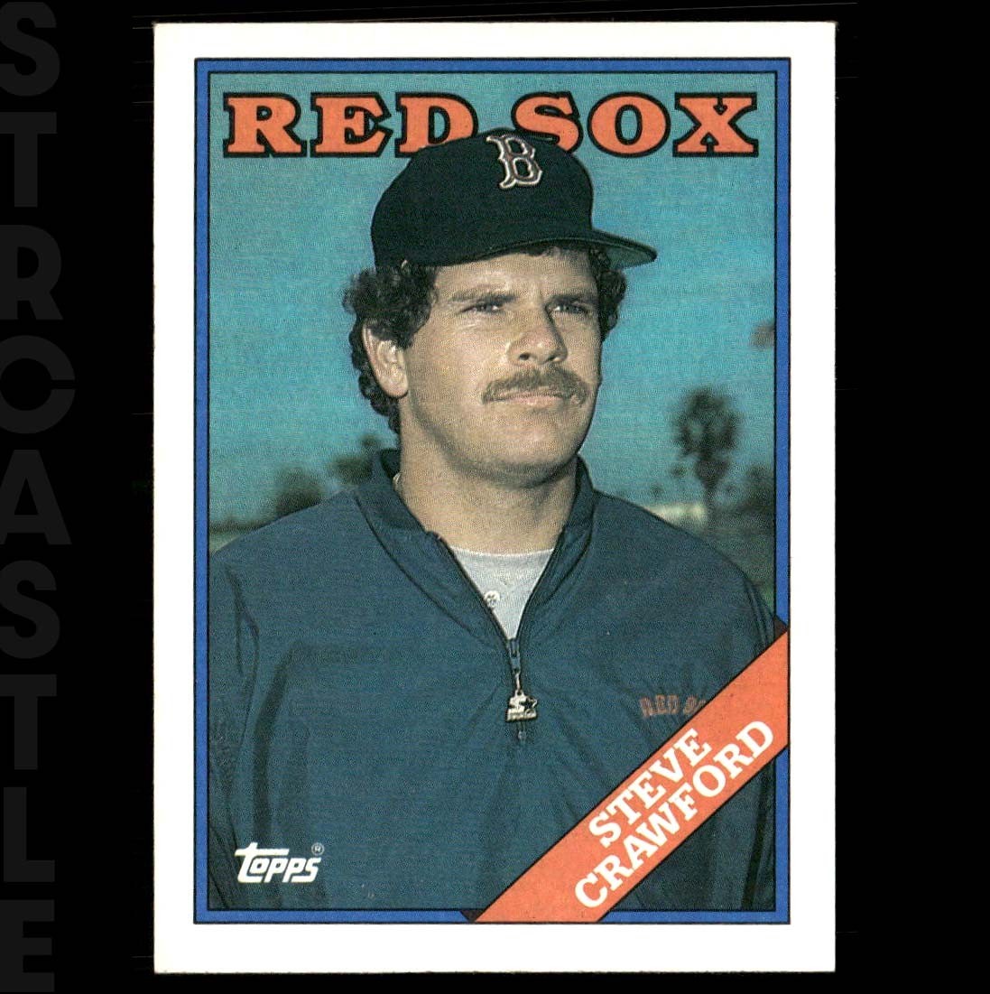 Steve Crawford 1988 Topps #299 Boston Red Sox ⚾ Baseball Card