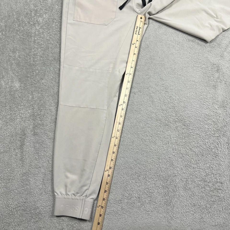 Figs Star Wars Jedi Scrub Jogger Pants Womens Medium Beige Stretch Nurse Work - Image 2 of 4