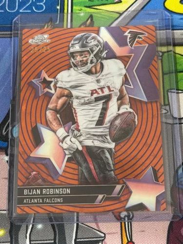 2025 Topps Cosmic Chrome Bijan Robinson Base (RAW)