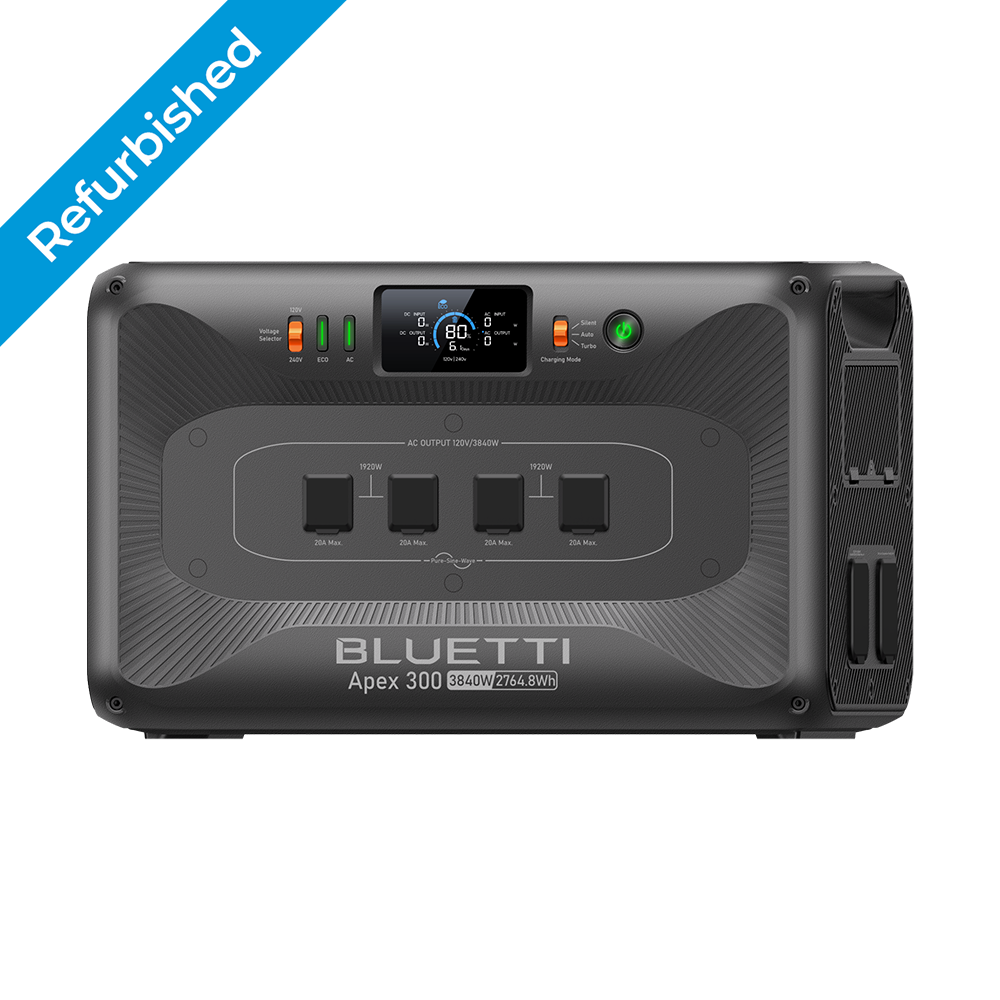 BLUETTI Apex 300 2764Wh Portable Power Station Expandable