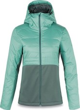 Dakine Women's Transfer Down Mid Layer Jacket Medium Lagoon / Balsam Green New