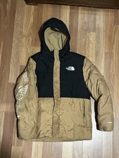 The North Face Black And Tan Puffer Jacket Size 10 Kids