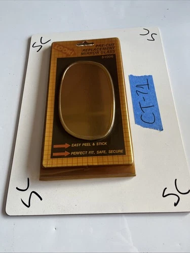 NOS Motormite USA Left Side Mirror Glass 51006 Fits Various 1971-81 Cars