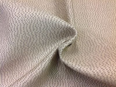 GROUNDWORKS OUTDOOR Upholstery Fabric- Stitches / Flax (GWF-3217-11) 3.75 yds