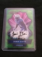 Jamin Davis 2021 Wild Card Alumination Autograph Rookie RC Auto Serial #/75