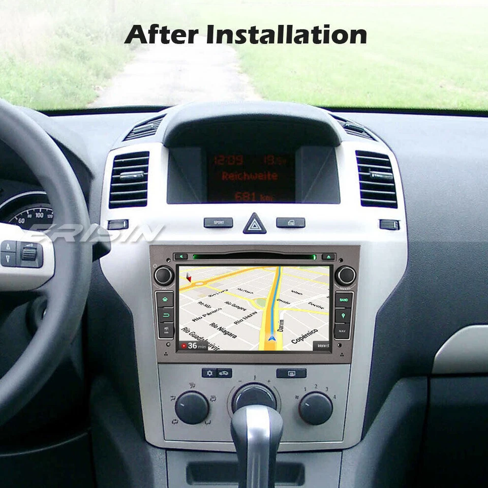 8-Kern Android 12 Autoradio NAVI Opel Corsa Antara Zafira Vectra Vivaro CarPlay - Bild 2 von 4