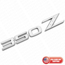 For Nissan 350z Nismo Rear Bumper Trunk Letter Emblem Badge Sport Oem Silver