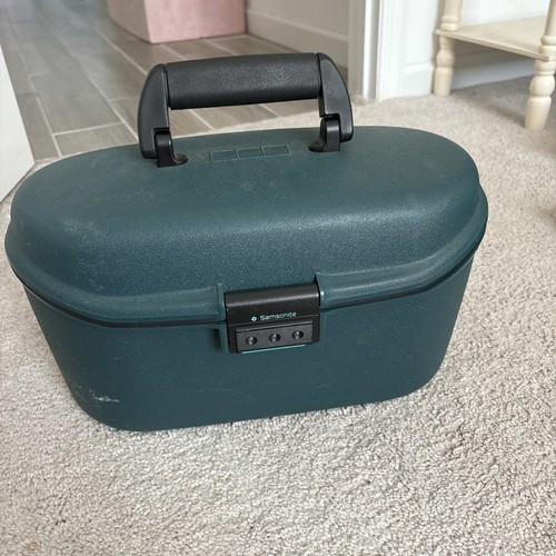 Vintage Samsonite Oyster GLS 1991 Luggage Train Case Carry-On Combination Lock - 第 1/3 張圖片