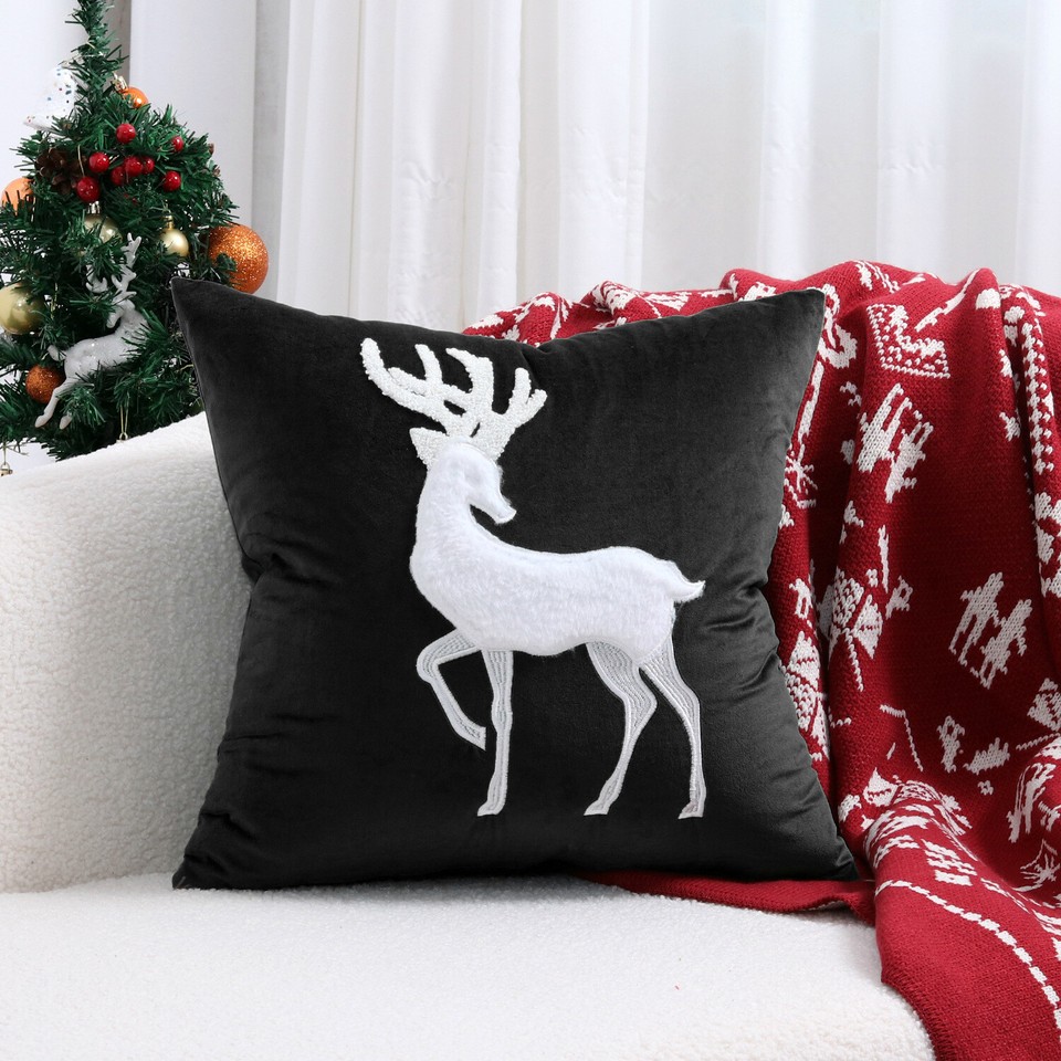 DawnRaid Women's Christmas Reindeer Leggings - Ultra Soft Brushed Fleece, Festive Print, Stretchy & Opaque For Holiday - View #11
