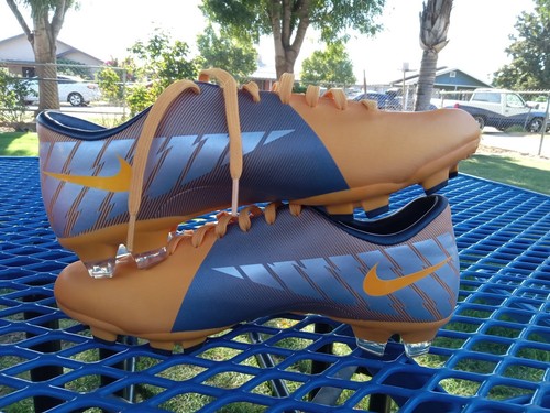 Nike Talla 7 Mercurial Victory ll FG 442005 800 Naranja Botines de Fútbol Botas Fútbol - Imagen 6 de 10