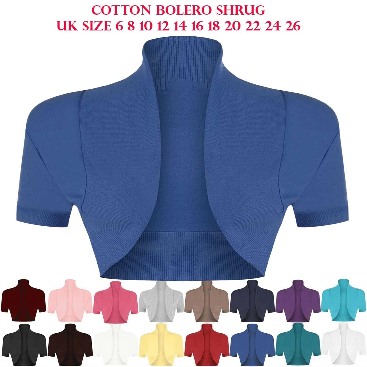 Shrug cotton shop for ladies