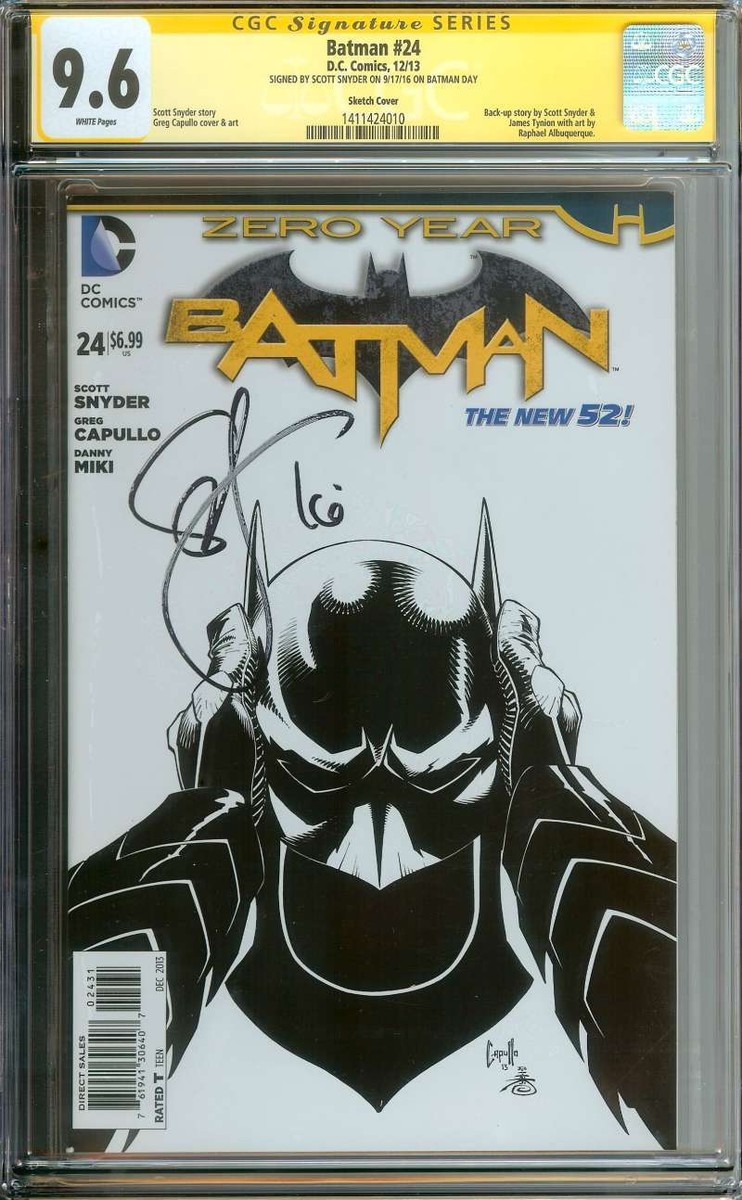 BATMAN #24 CGC 9.6 WHITE PAGES | eBay