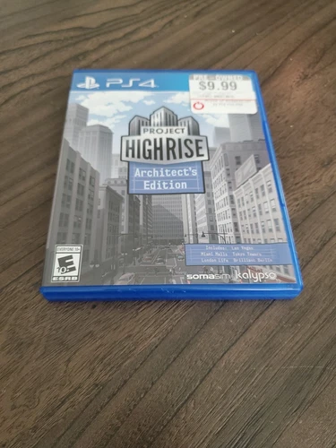 Project Highrise Architects Edition Sony PlayStation 4 Game No Manual 