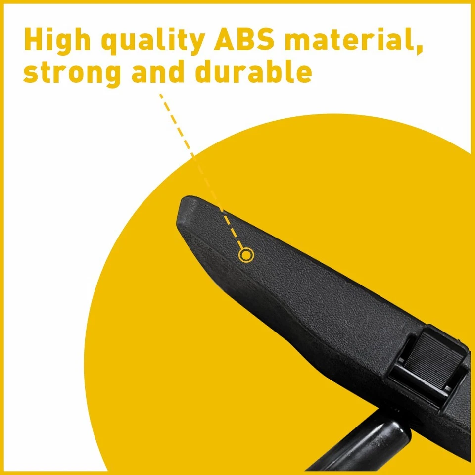 Universal Inside Interior Inner Inch 10 Rear Rearview View Mirror w/Adhesive Kit - Image 2 of 4