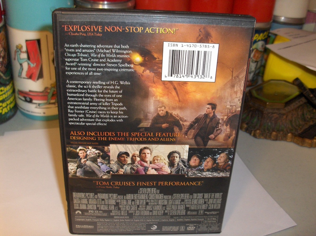 War Of The Worlds,Tom Cruise,Miranda Otto,A Steven Spilberg Film