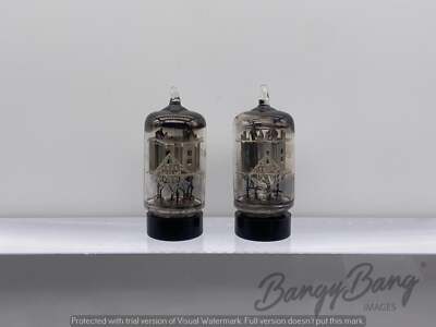 Matched Pair Telefunken 6AL5/6EB5/5726/ EB91 Dual Diode Detector Audio Vacuum Tu
