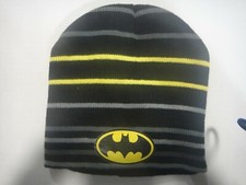 DC Comics Boys/Youth Batman logo Beanie/Toque -new Photo front and back