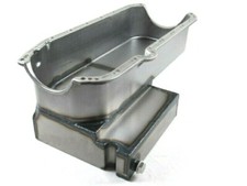 1955-79 Small Block Chevy 327 350 383 Racing Oil Pan 6qt Raw Finish E44027
