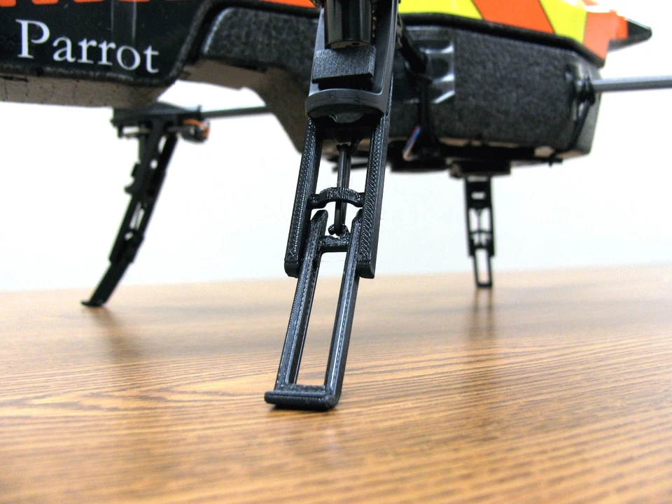Parrot AR 无人机 1.0 2.0 悬架起落架升级 Snap-Fit 脚 - 全新! — 第 2/4 张图片