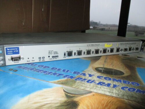 HP J4902A Managed ProCurve 6108 Switch 6x 10/100/1000 IEEE802.3 Stackable - Afbeelding 1 van 1