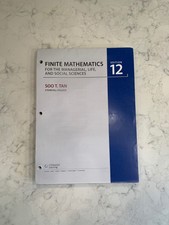 Finite Mathematics for the Managerial, Life, ...