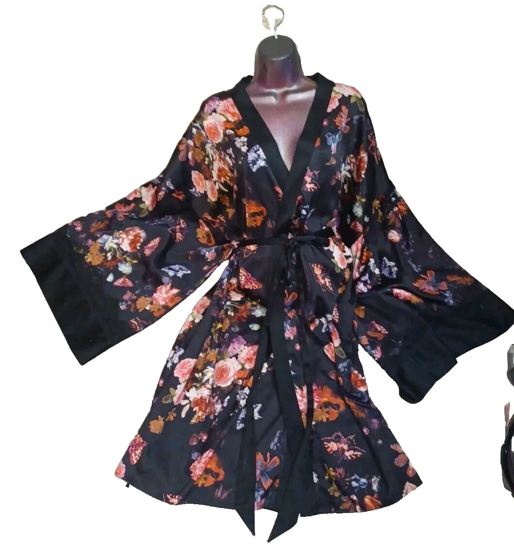 Black Cacique Floral Sleepwear & Robes for Women