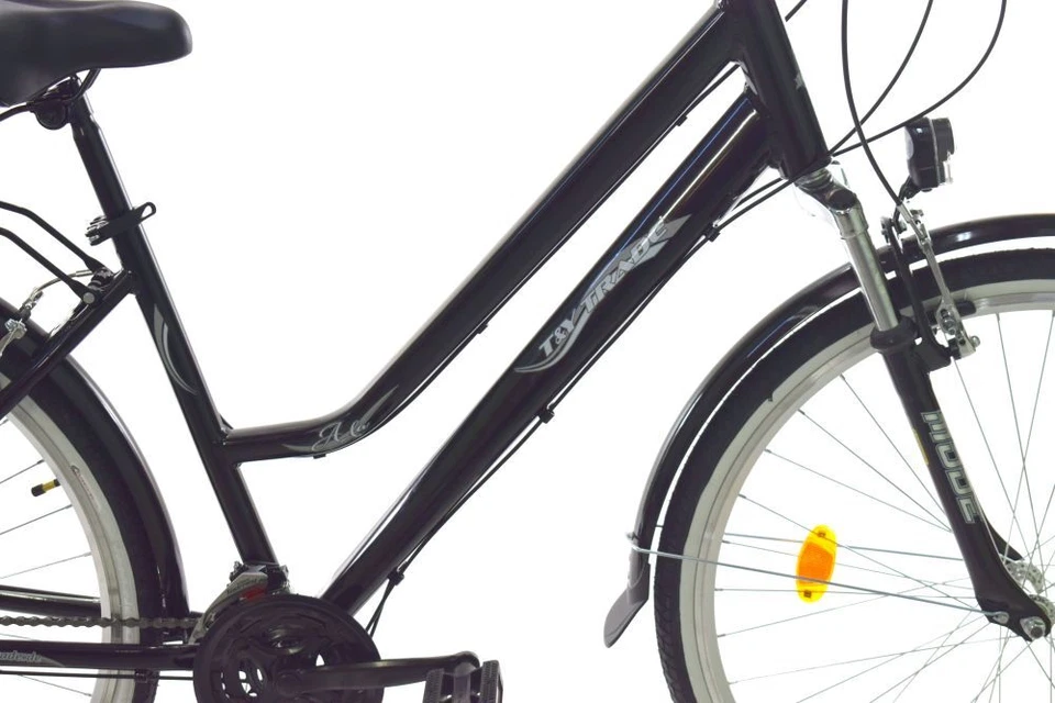 28 Zoll Alu Damen Cityfahrrad Herren City Trekking Fahrrad Rad Bike Licht STVO - Bild 2 von 4