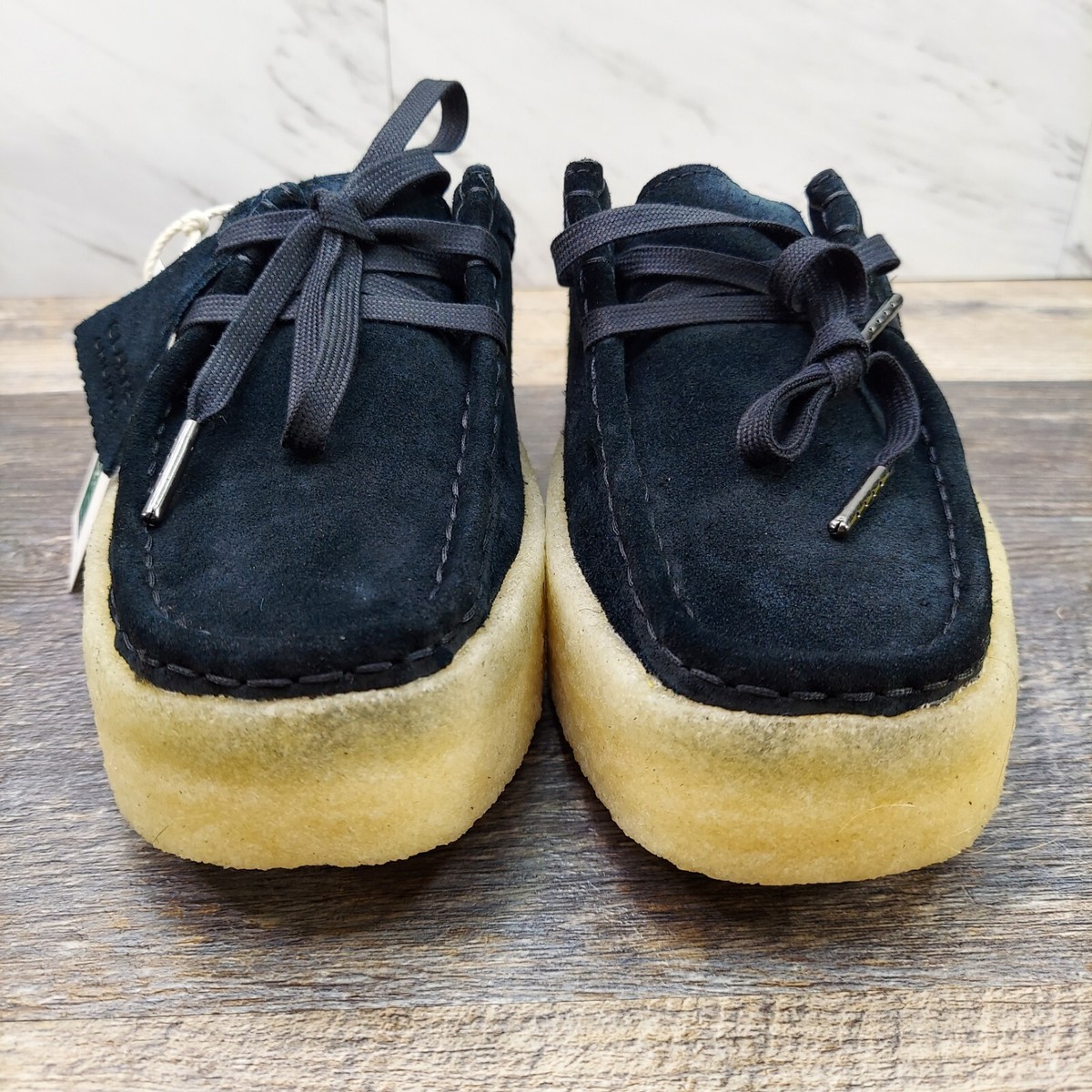 Clarks Originals Wallabeecup Lo Leather Black Casual Shoes Clarks Originals Wallabeecup Lo Leather Black Casual Shoes
