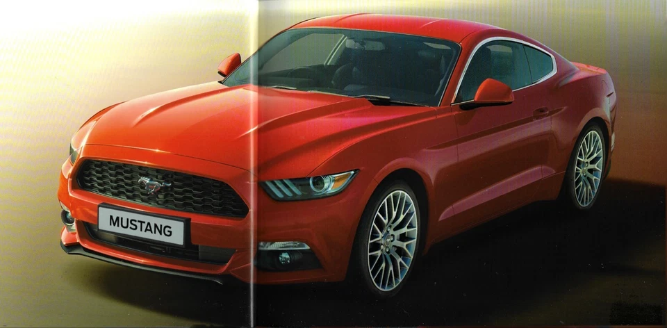 Ford Mustang 2017 UK Market Brochure Fastback & Convertible 2.3 & 5.0 V8 GT - Image 2 of 3