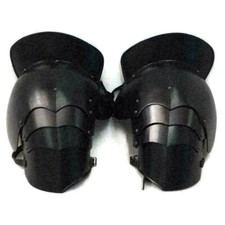 Medieval Dwarven Shoulder Pauldron   Fantasy Armor for LARP  Cosplay Costume