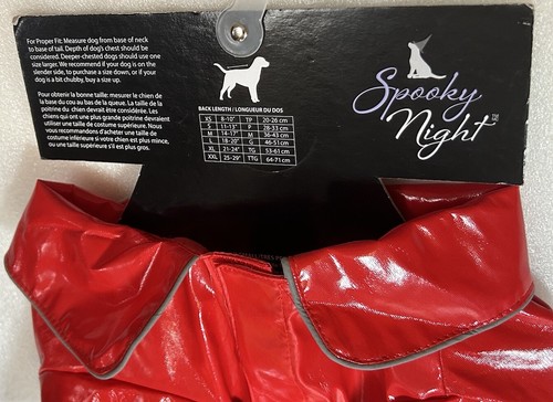 2 NEW Dog Costumes Firedog And Giraffe By Spooky Night Size L Back Length 18-20” - Bild 12 von 17