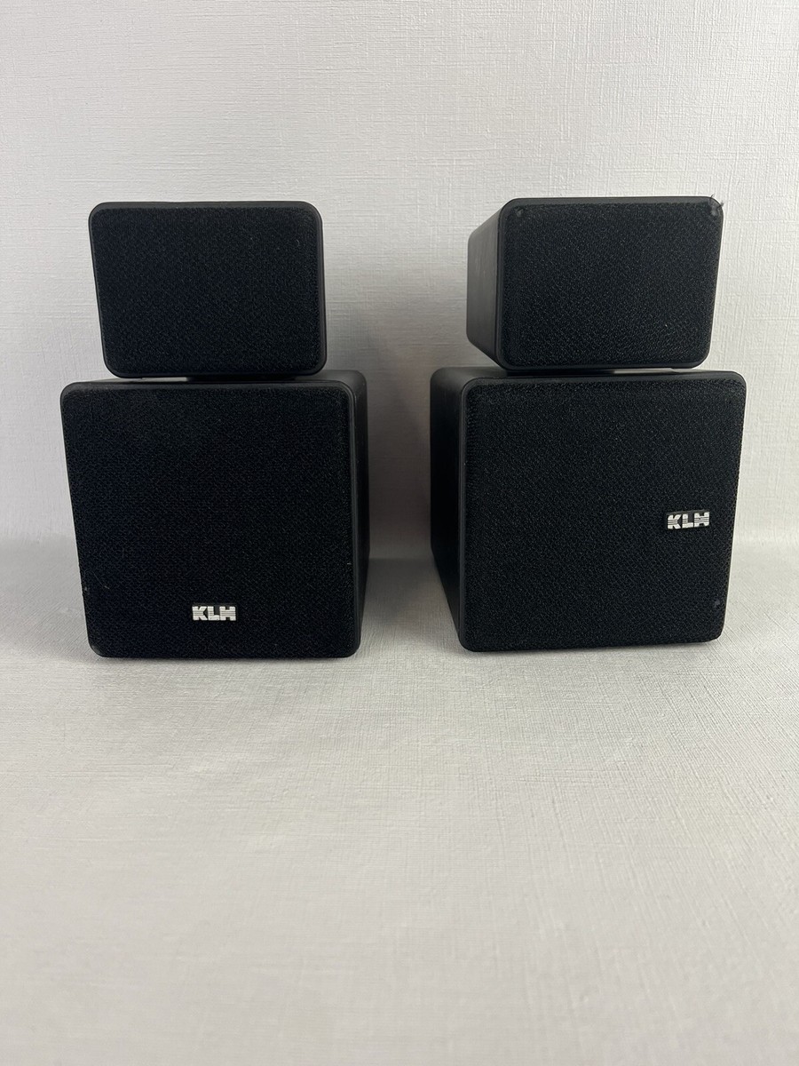 KLH (2) Pair of Model 9S Twistable Swivel Speakers Tested | eBay
