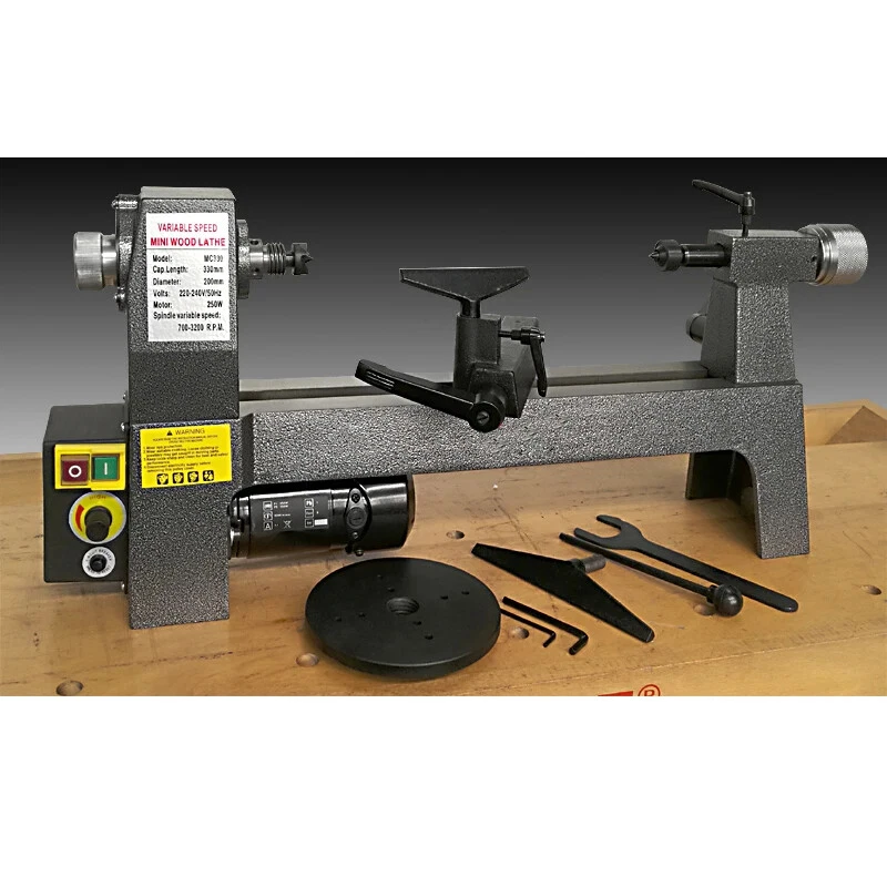 MC330H Continuously Variable Speed Lathe/Teaching Lathe/Pen Making Lathe - Image 4 of 4