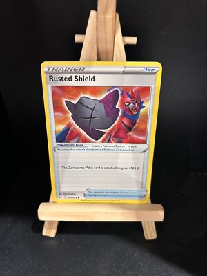 Rusted Shield 061/072 Pokemon Karte TCG aus Glänzendes Schicksal EN